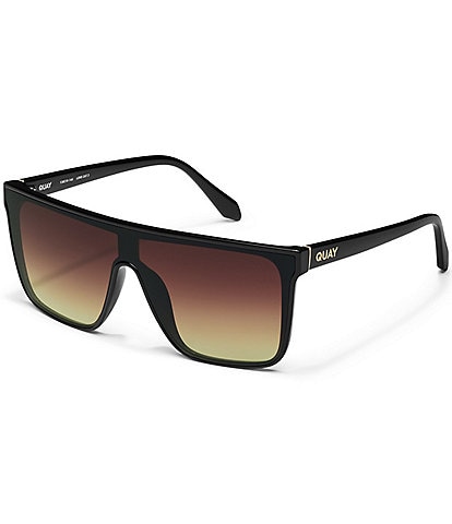 QUAY Unisex Nightfall Medium 49mm Shield Sunglasses