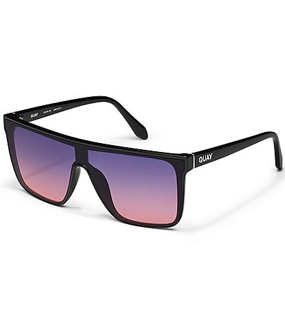 QUAY Unisex Nightfall Medium 52mm Shield Sunglasses