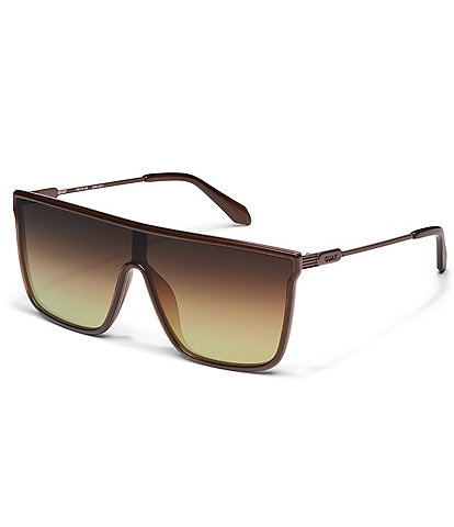 QUAY Unisex Nightfall Remixed Shield Sunglasses