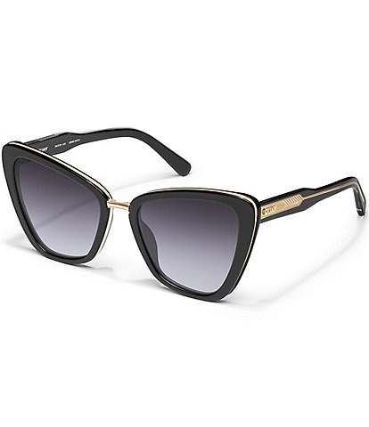 QUAY Women's All Talk 53mm Cat Eye Sunglasses