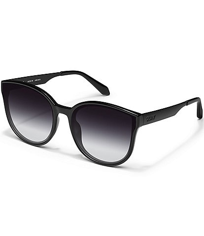 Quay Women's Date Night 54mm Round Sunglasses