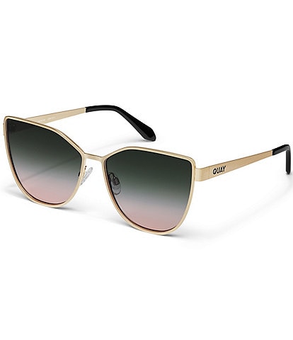 QUAY Women's In Pursuit 53mm Cat Eye Sunglasses