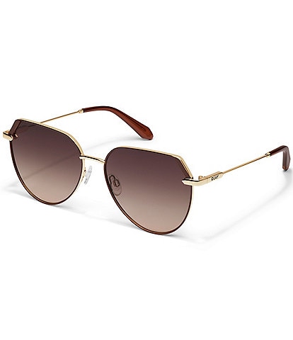 Quay Women's Main Character 55mm Round Sunglasses