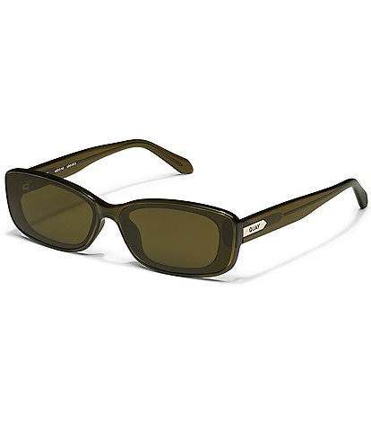 QUAY Women's Vibe Check 62mm Square Sunglasses