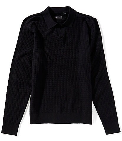 Quieti Geo Print Textured Sweater