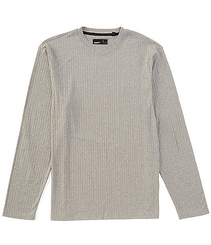 Quieti Rib-Knit Long Sleeve T-Shirt