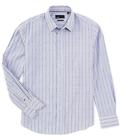 Quieti Stripe Long Sleeve Woven Shirt