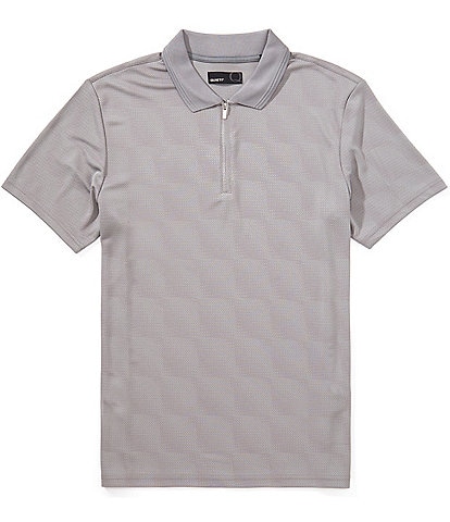 Quieti Two-Tone Short Sleeve Polo Shirt