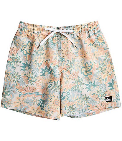 Quiksilver 17#double; Outseam Re-Mix Volley Swim Shorts
