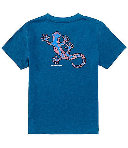 Quiksilver Big Boys 8-20 Short Sleeve Spotted Gheko Graphic T-Shirt