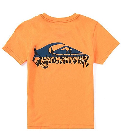 Quiksilver Big Boys 8-20 Short Sleeve Surf Core Graphic Logo T-Shirt