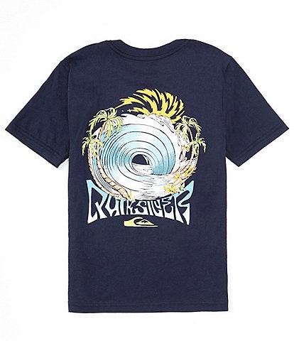 Quiksilver Big Boys 8-20 Short Sleeve Spin Cycle T-Shirt