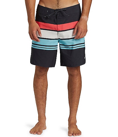 Quiksilver Everyday Stripe 19#double; Outseam Board Shorts