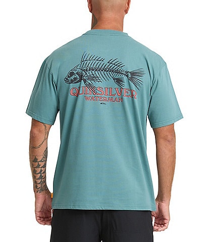 Quiksilver Fish Bones Short Sleeve T-Shirt