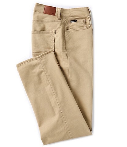 Quiksilver Landers Far Out Straight Fit Flat-Front Pants