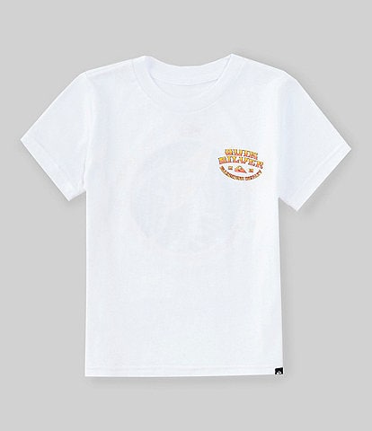 Quiksilver Little Boys 2T-7 Short-Sleeve Backside Snap T-Shirt