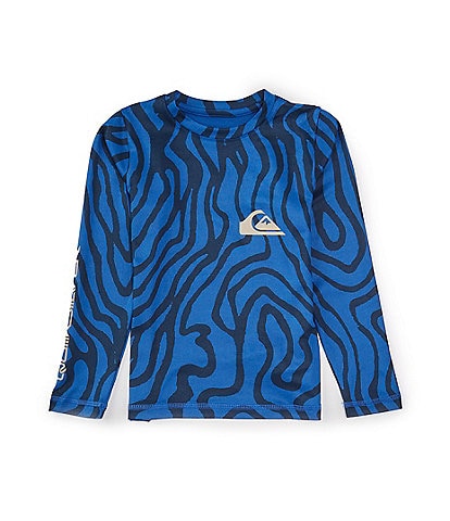 Quiksilver Little Boys 2T-7 Long Sleeve Everyday UV Surf T-Shirt