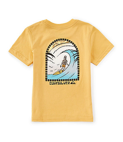 Quiksilver Little Boys 2T-7 Short Sleeve Eternal Shred Graphic T-Shirt