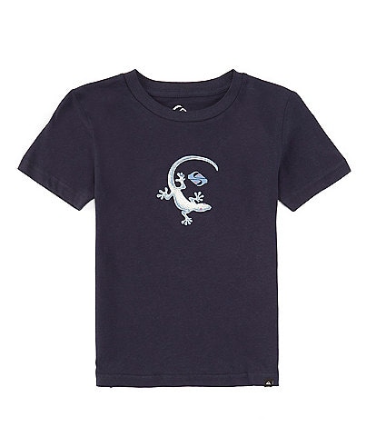 Quiksilver Little Boys 2T-7 Short Sleeve Gecko Graphic T-Shirt