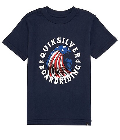 Quiksilver Little Boys 2T-7 Short-Sleeve Home Of The Wave Tee