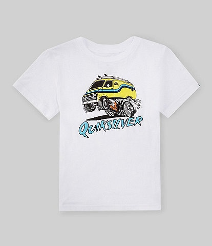 Quiksilver Little Boys 2T-7 Short Sleeve Monster Van T-Shirt