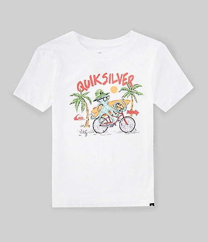 Quiksilver Little Boys 2T-7 Short Sleeve Octo Cruzer Graphic T-Shirt