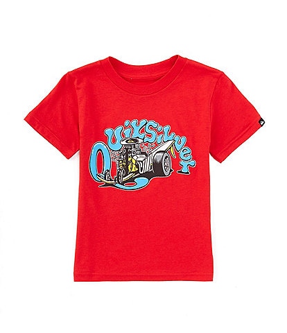 Quiksilver Little Boys 2T-7 Short Sleeve QS Dragster KTO Graphic T-Shirt