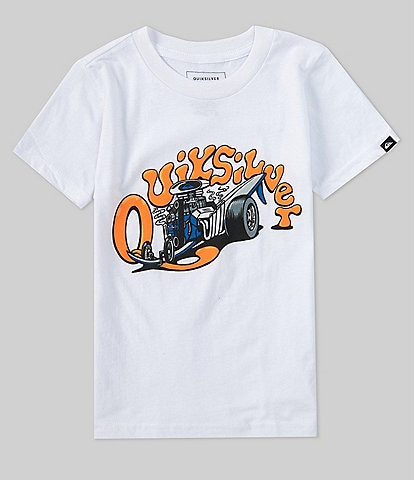 Quiksilver Little Boys 2T-7 Short Sleeve QS Dragster KTO Graphic T-Shirt