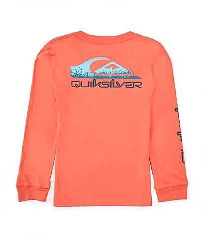 Quiksilver Little Boys 4-7 Long Sleeve Omni Logo Core T-Shirt