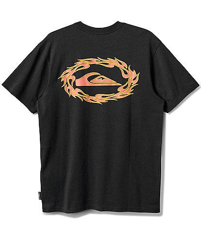 Quiksilver Oval Torch Mow Graphic Short Sleeve T-Shirt