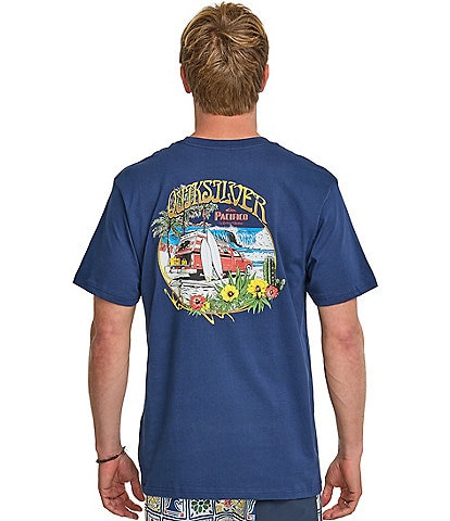 Quiksilver Search For Beauty Graphic Short Sleeve T-Shirt