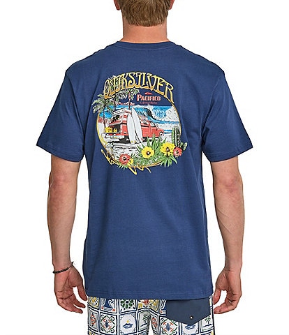 Quiksilver Search For Beauty Graphic Short Sleeve T-Shirt