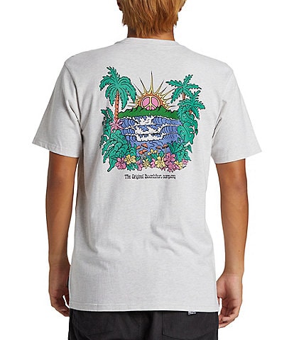 Quiksilver Short Sleeve Island Sunrise T-Shirt