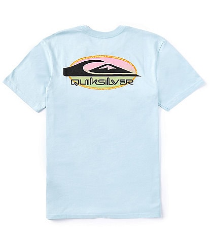 Quiksilver Short Sleeve Retro Rooker Mor T-Shirt
