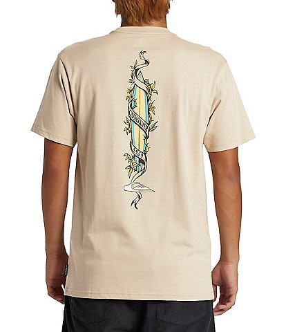 Quiksilver Short Sleeve Set Up More Graphic T-Shirt