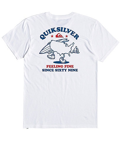 Quiksilver Short Sleeve Surfing USA Graphic T-Shirt