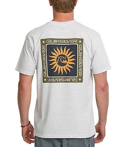 Quiksilver Sun Roots Mod Graphic Short Sleeve T-Shirt