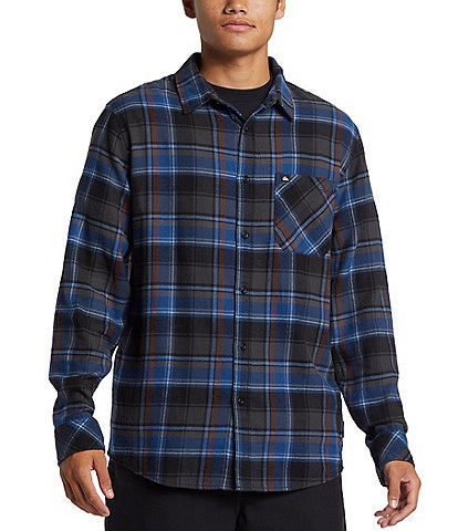 Quiksilver Vestry Long Sleeve Brushed Flannel Shirt