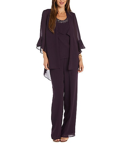burgundy: Mother of the Bride Pant Suits & Sets