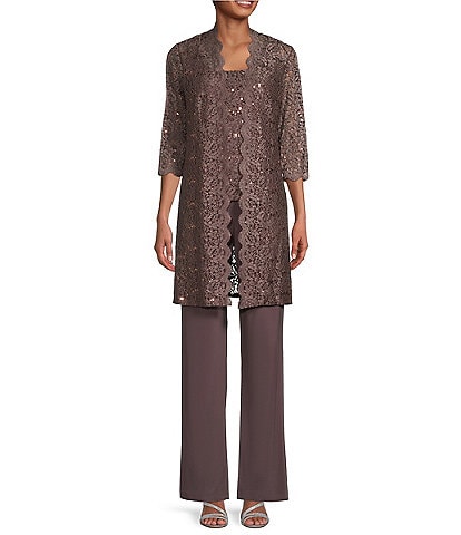 R&M Richards 1782P Formal Metallic Petite Pant Suit for $86.99 – The Dress  Outlet