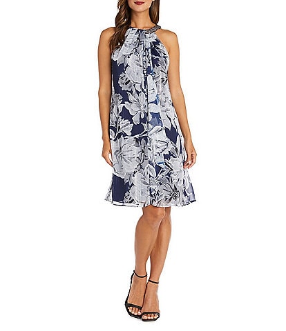Buy JESSICA HOWARD Velvet Ruffled Evening Dress - Blue At 72% Off