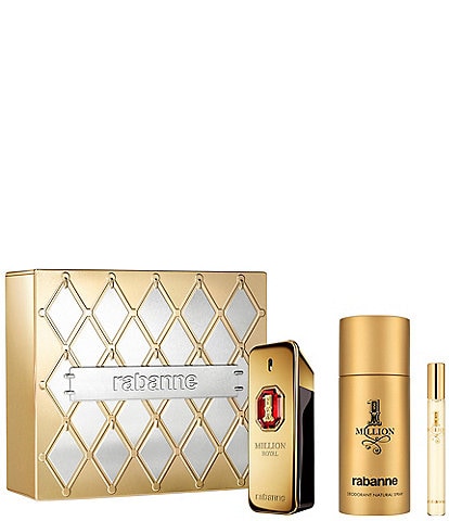 Rabanne 1 Million Royal Parfum Men's 3-pc Gift Set