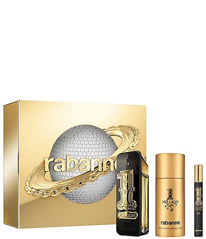 Rabanne 3-Pc. 1 Million Black Eau de Parfum Gift Set, $204 Value