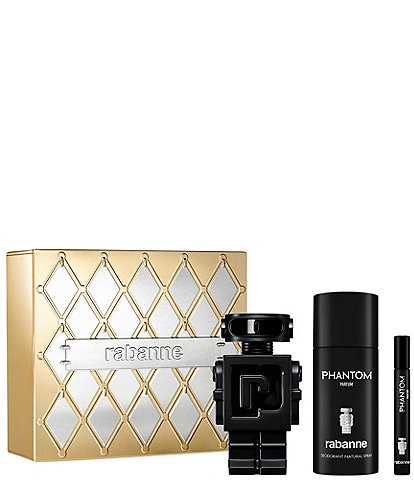 Rabanne Phantom Parfum Men's 3-pc Gift Set