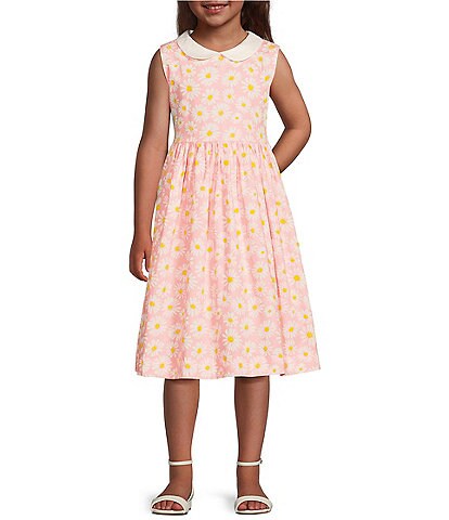 Rachel Riley Little/Big Girls 2-10 Daisy Floral A-Line Dress