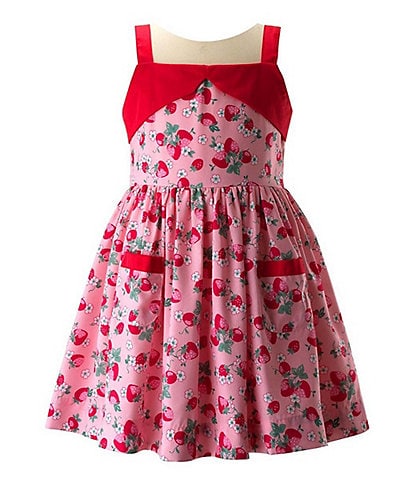 Rachel Riley Little/Big Girls 2-10 Mini Strawberry Dress