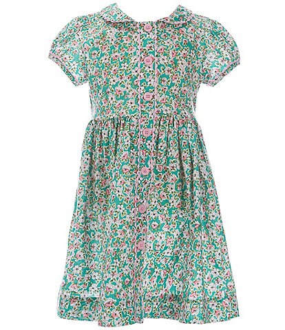 Rachel Riley Little/Big Girls 2T-10Y Floral Garden Button Front Dress