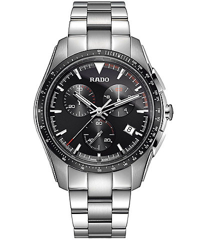 RADO Men's Hyperchrome Chronograph Stainless Steel Bracelet Watch