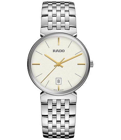 RADO Unisex Florence Classic Quartz Analog Stainless Steel Bracelet Watch
