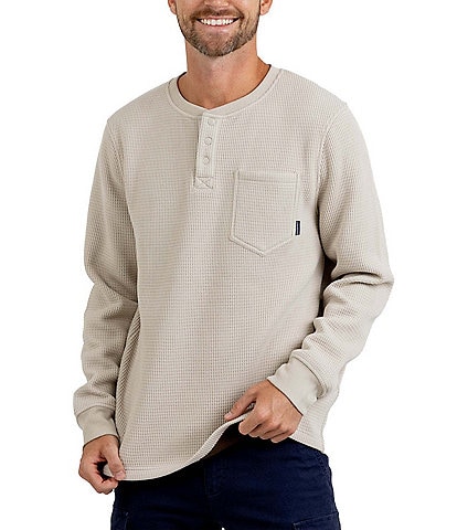 Rainforest Brauhaus Waffle Henley Top